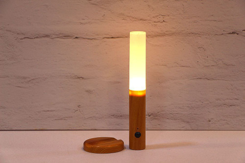 چراغ شارژی دیواری با پایه و حسگر حرکتی 🔋🌙