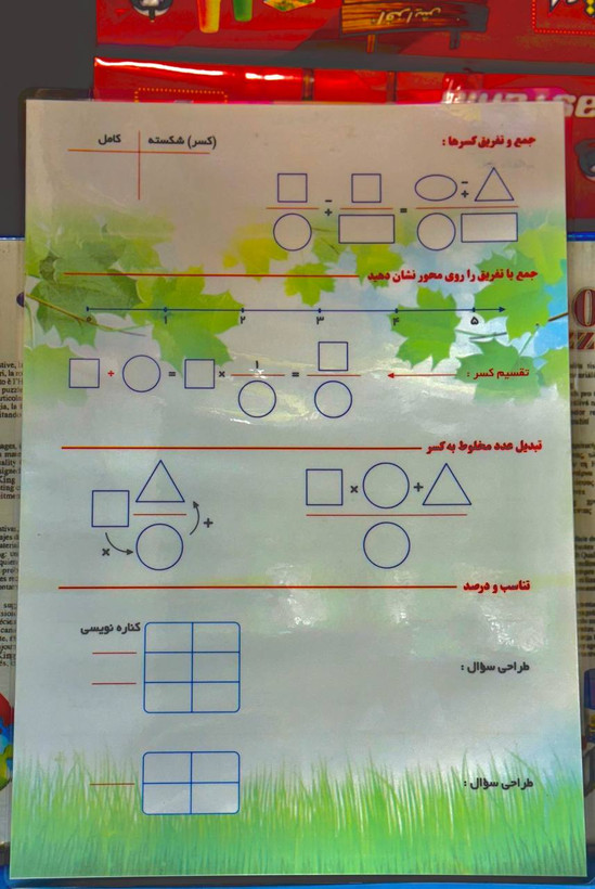 لمینت پایه پنج دبستان (1) رنگین تاک✅