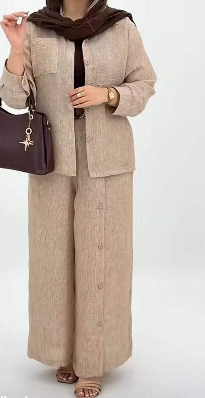 ست مانتو و شلوار مدل ترانه